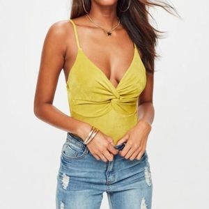 ⚡️Mustard yellow bodysuit